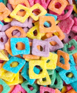 Rainbow Gluten Free Sour Squares