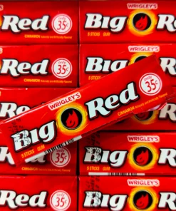 Not Specified American Candy Big Red Gum 5 Sticks (Wrigleys)