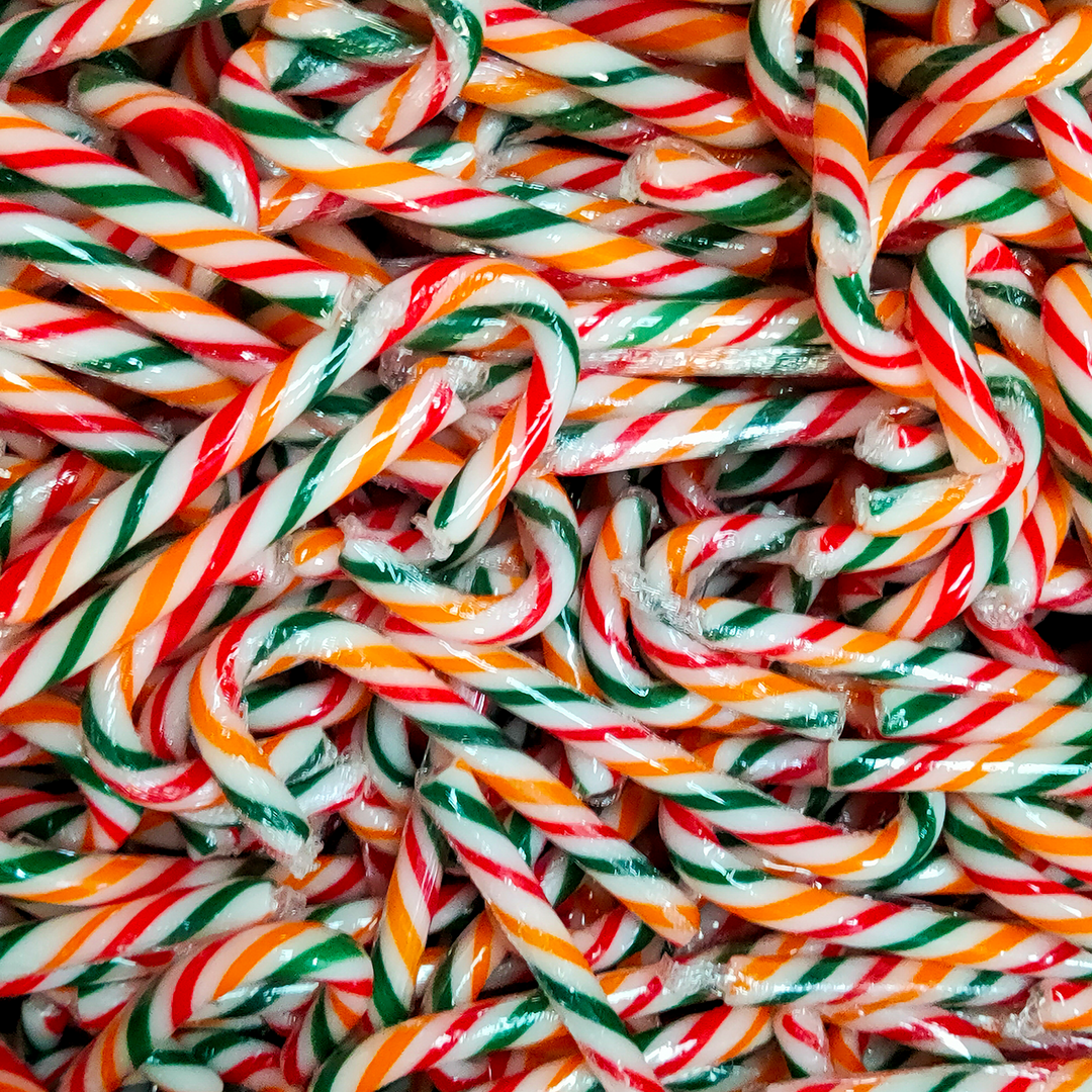 LollyShop Wrapped Candy Canes Fruit 3 LollyShop Wrapped Candy Canes Fruit