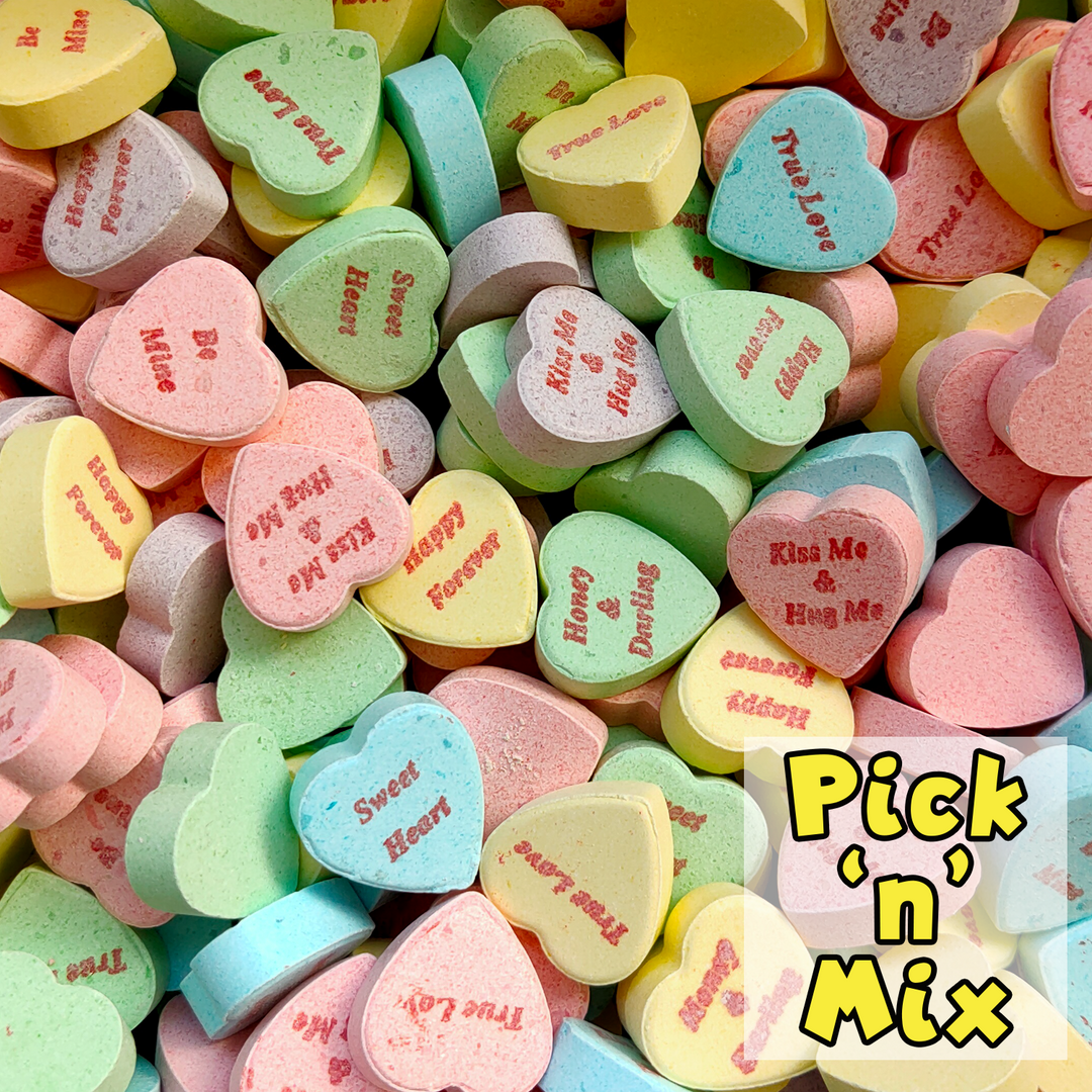 Not Specified Conversation Hearts 100g (Pick N Mix) 3 Not Specified Conversation Hearts 100g (Pick N Mix)