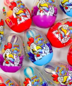 Not Specified Egg Lollipop Dipper With Sour Powder 30g Lollipops