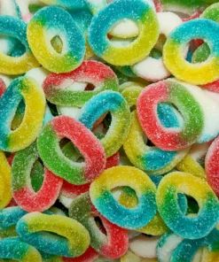 Not Specified Fruit Rings Multi-coloured Cake Decorations