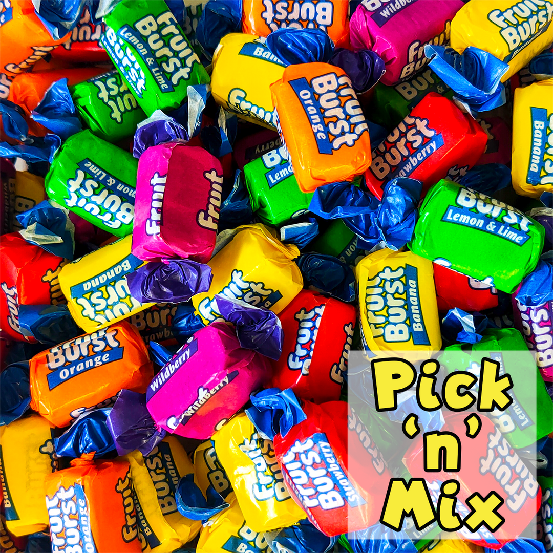 Not Specified Fruit Bursts 100g (Pick N Mix) 3 Not Specified Fruit Bursts 100g (Pick N Mix)