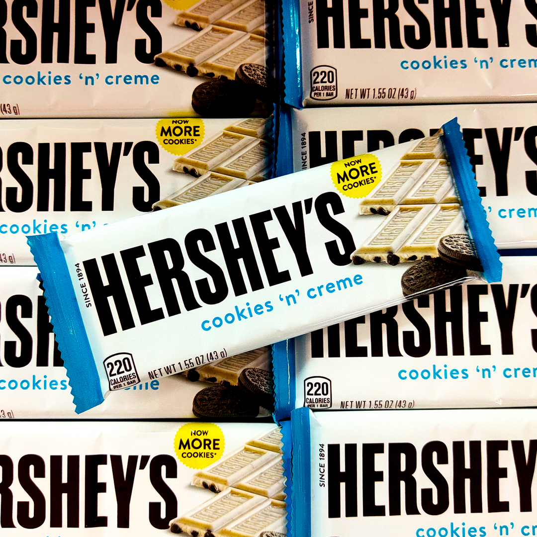 Hershey Cookies & Cream Bar 3 Hershey Cookies & Cream Bar