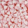 Not Specified Gluten Free Mini Heart Mallows Pink & White 200g