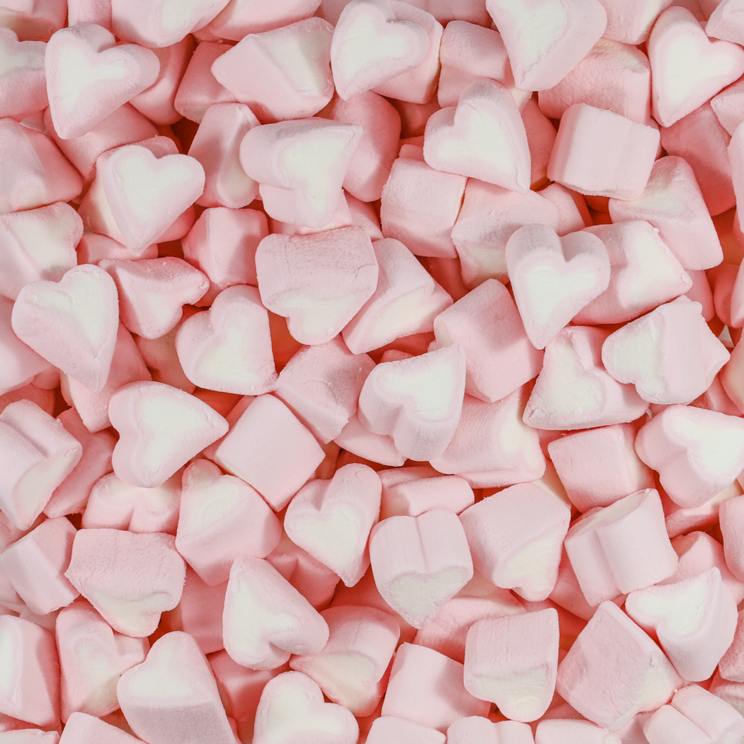 Not Specified Gluten Free Mini Heart Mallows Pink & White 200g 3 Not Specified Gluten Free Mini Heart Mallows Pink & White 200g