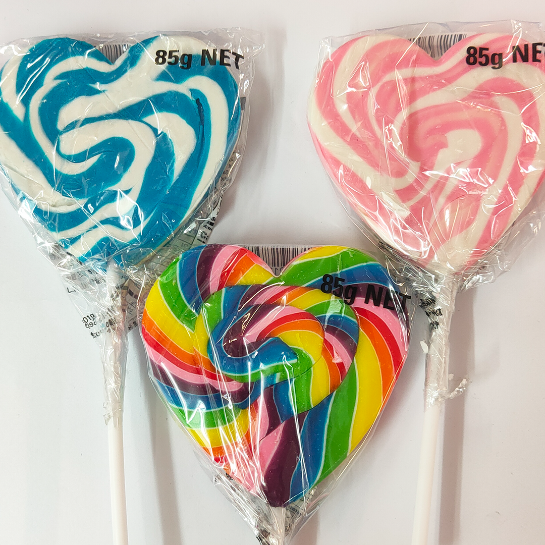 Not Specified Swirly Heart Pop Mega Cake Decorations 3 Not Specified Swirly Heart Pop Mega Cake Decorations
