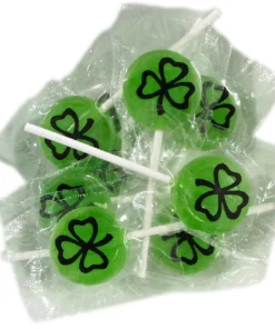 LollyShop Shamrock Pops Approx 50's Lollipops
