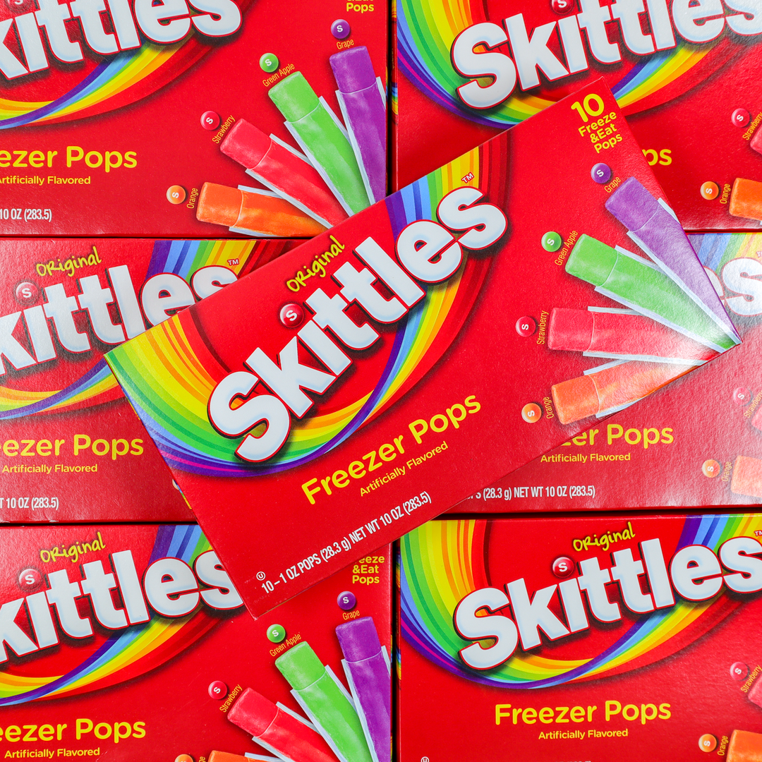 Not Specified American Candy Skittles Freezer Pops 10 Pack 3 Not Specified American Candy Skittles Freezer Pops 10 Pack