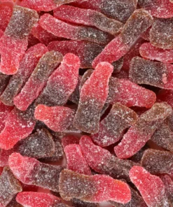 Not Specified Sour Cherry Cola Bottles 400g Brown