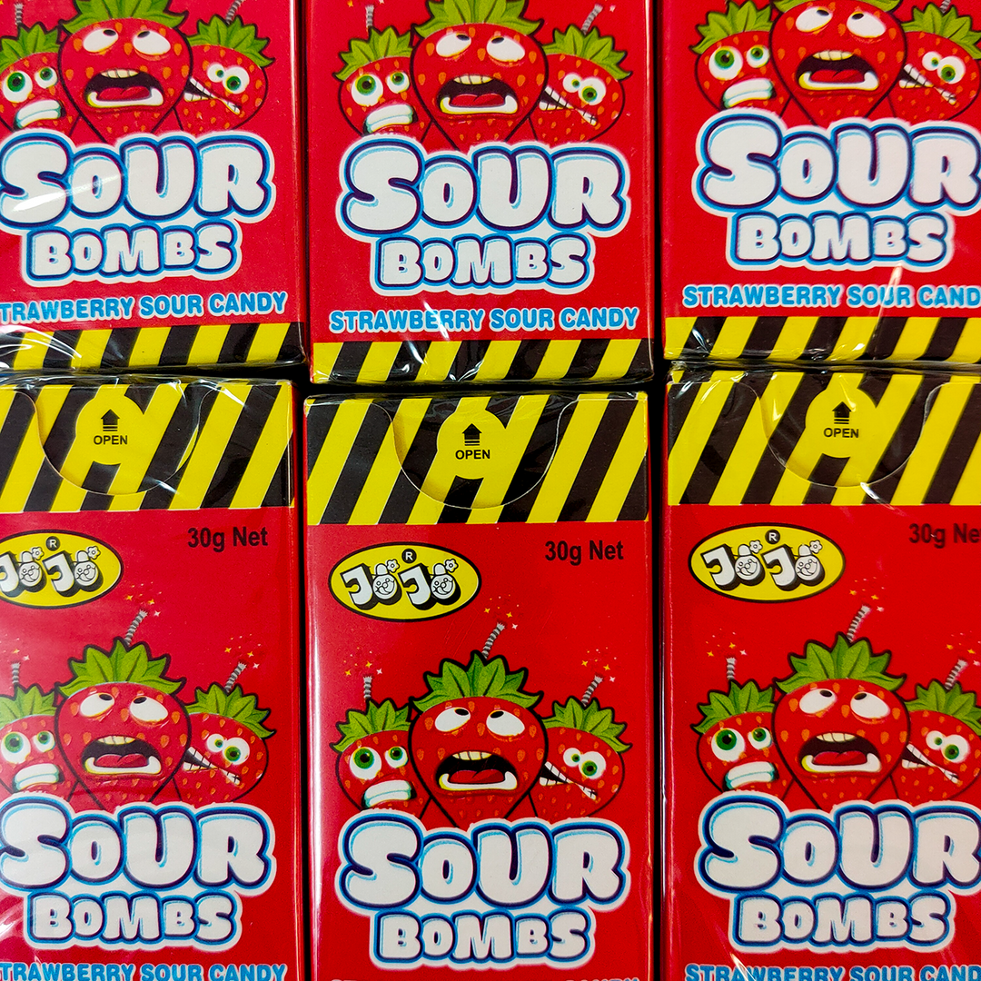 Not Specified Sour Bombs 30g Gluten Free 4 Not Specified Sour Bombs 30g Gluten Free
