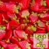 Not Specified Sour Strawberries 100g (Pick N Mix)