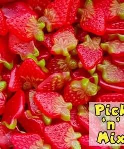 Not Specified Sour Strawberries 100g (Pick N Mix)