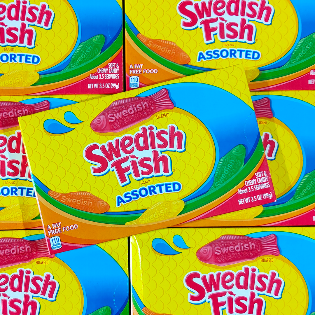 Not Specified Swedish Fish Assorted 99g 3 Not Specified Swedish Fish Assorted 99g
