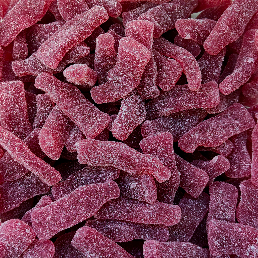 LollyShop Tangy Raspberry Bottles 400g Gummies 3 LollyShop Tangy Raspberry Bottles 400g Gummies
