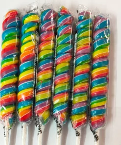 Not Specified Twisty Pop Mega Rainbow 85g Lollipops