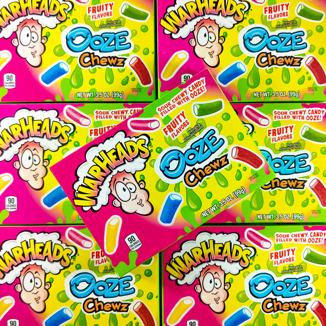 Not Specified American Candy Warheads Ooze Chewz 99g 3 Not Specified American Candy Warheads Ooze Chewz 99g