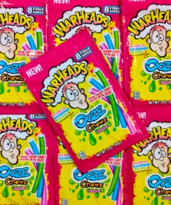 Not Specified American Candy Warheads Ooze Chewz Ropes 85g