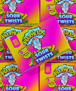 Not Specified Warheads Sour Twists 99g American Candy